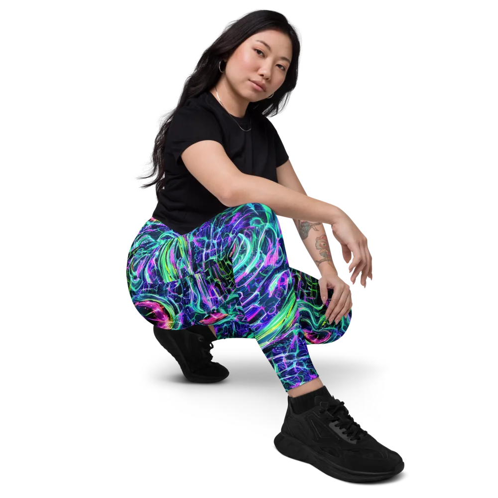 Chalmers Vortex on Leggings with Pockets — Right Front