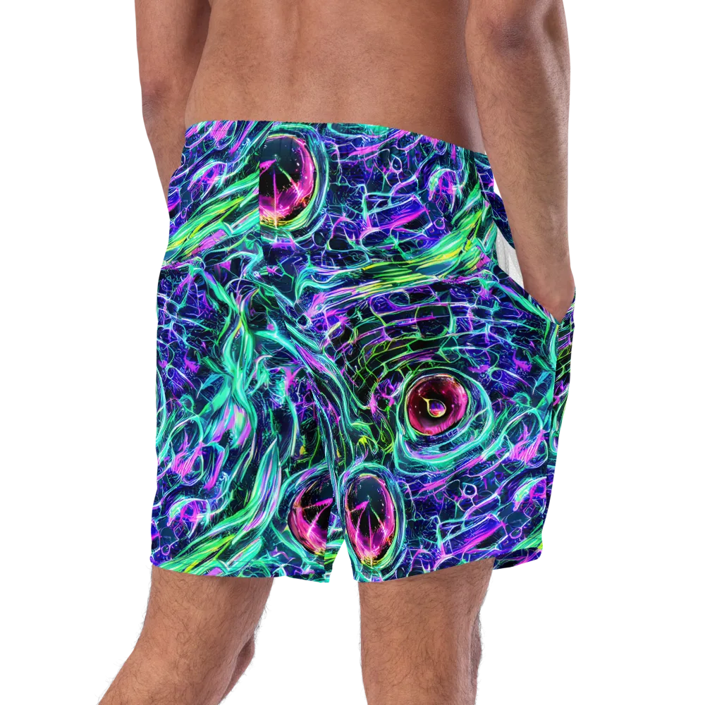 Chalmers Vortex on Swim Trunks — Right Back