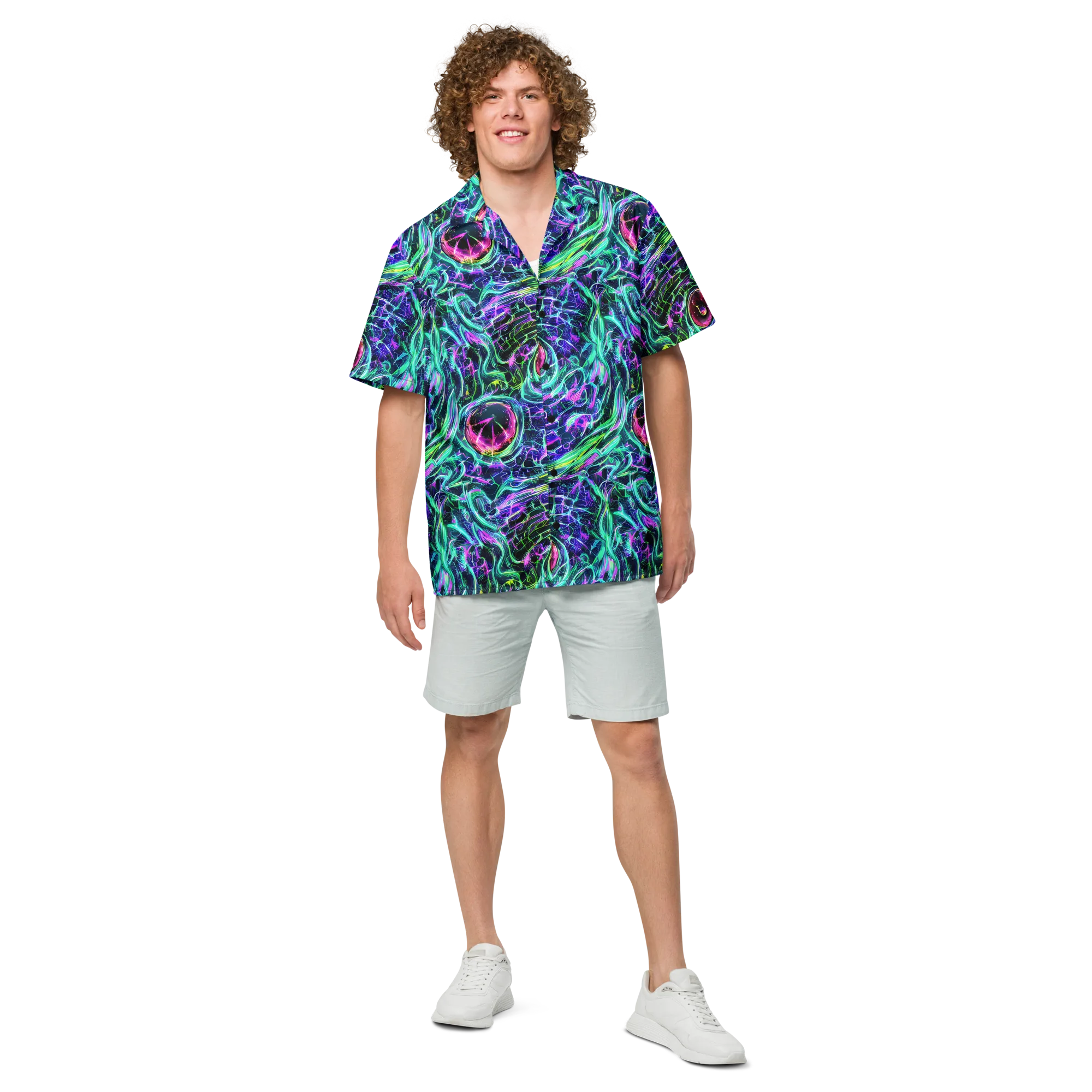 Chalmers Vortex on Button Shirt — Front
