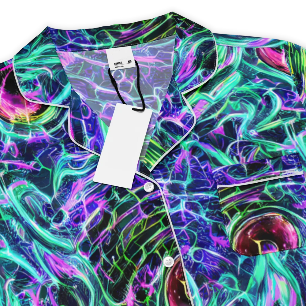 Chalmers Vortex on Women's Short Sleeve Pajama Top — Product details