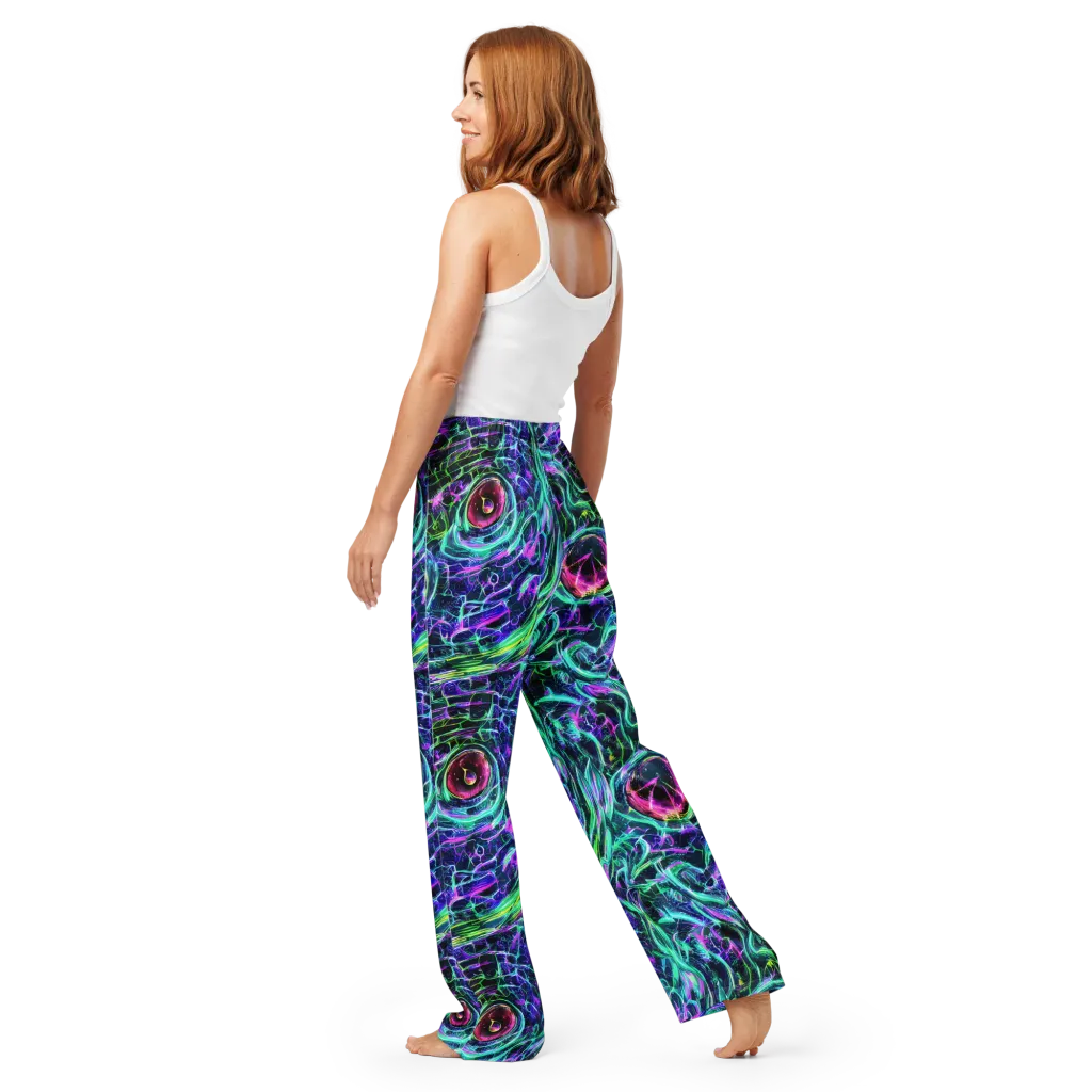 Chalmers Vortex on Women's Pajama Pants — Back