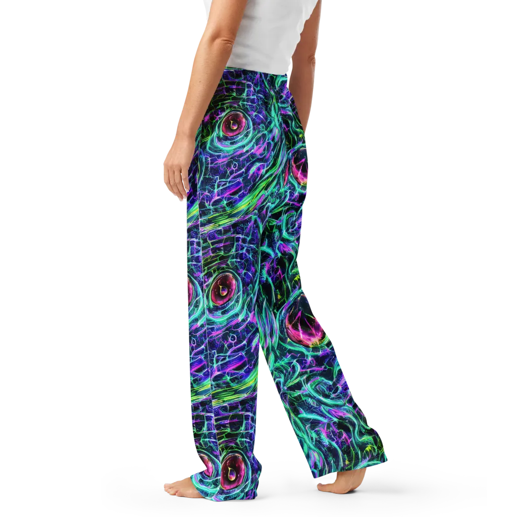 Chalmers Vortex on Women's Pajama Pants — Left
