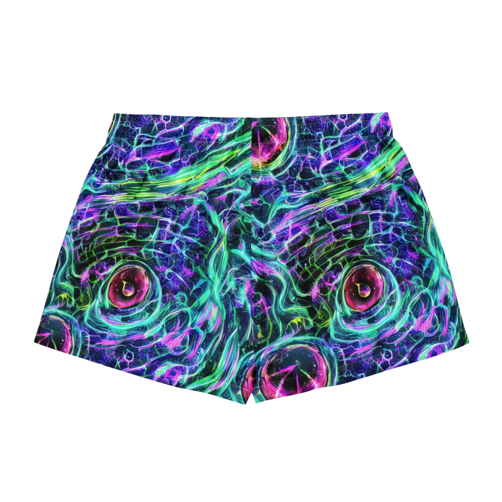 Chalmers Vortex on Women's Pajama Shorts — Back
