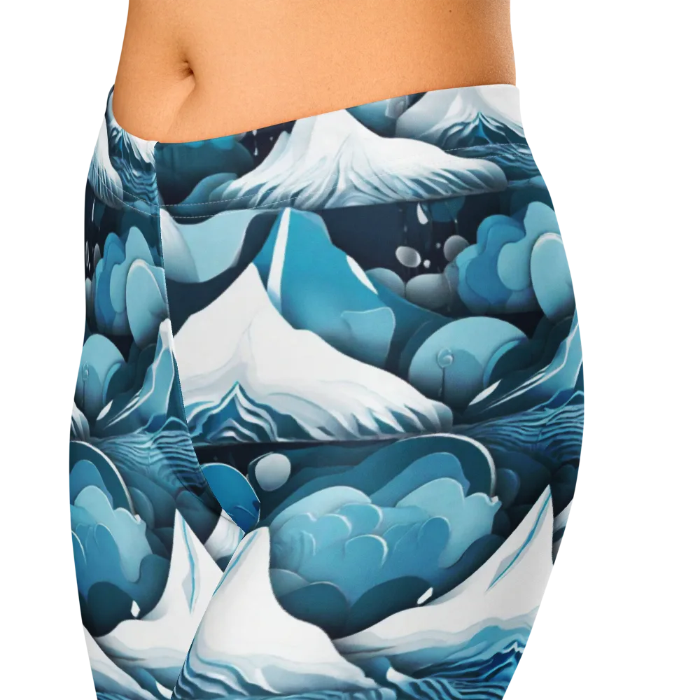 Azure Summit on Capri Leggings — Zoomed-in