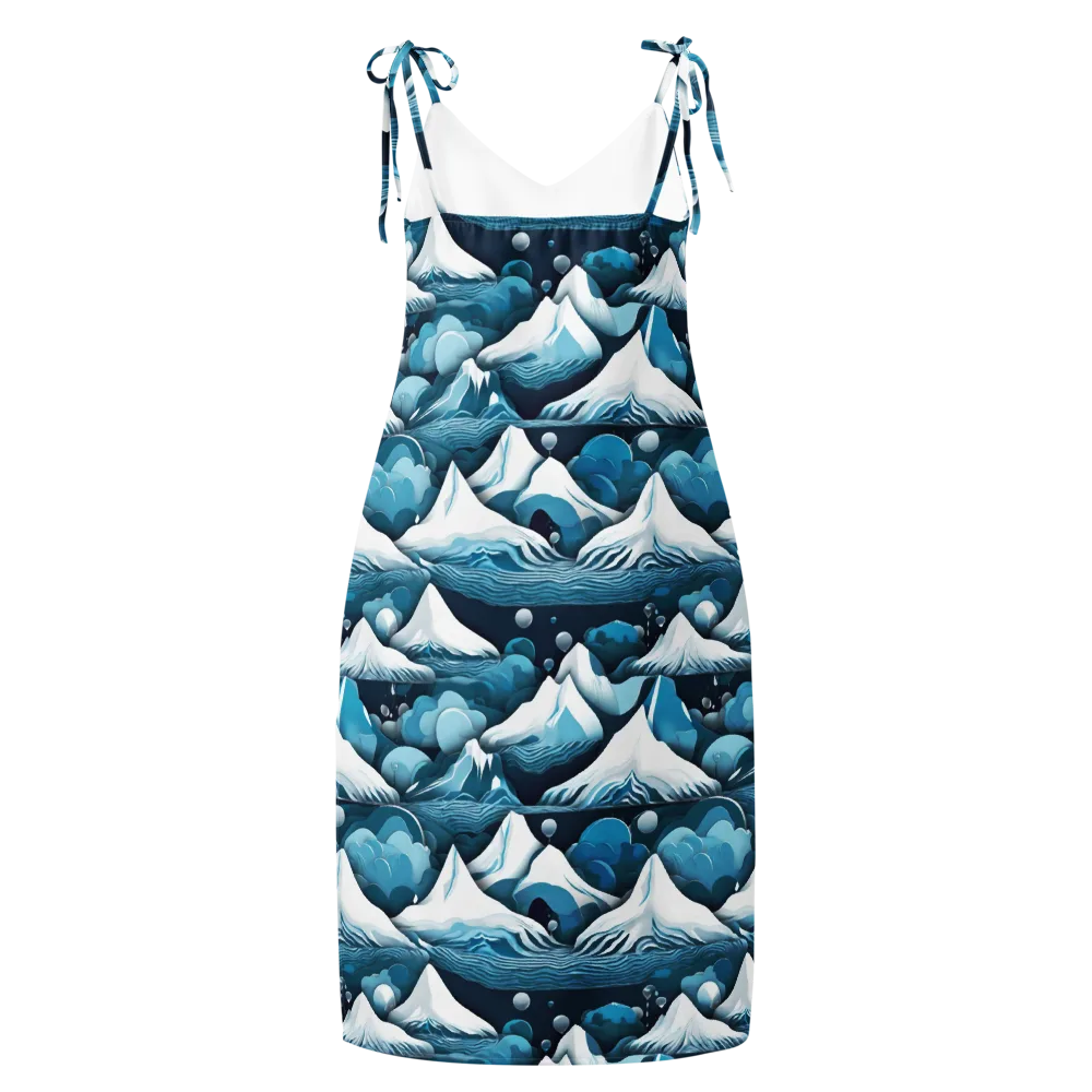 Azure Summit on Slip Dress — Back