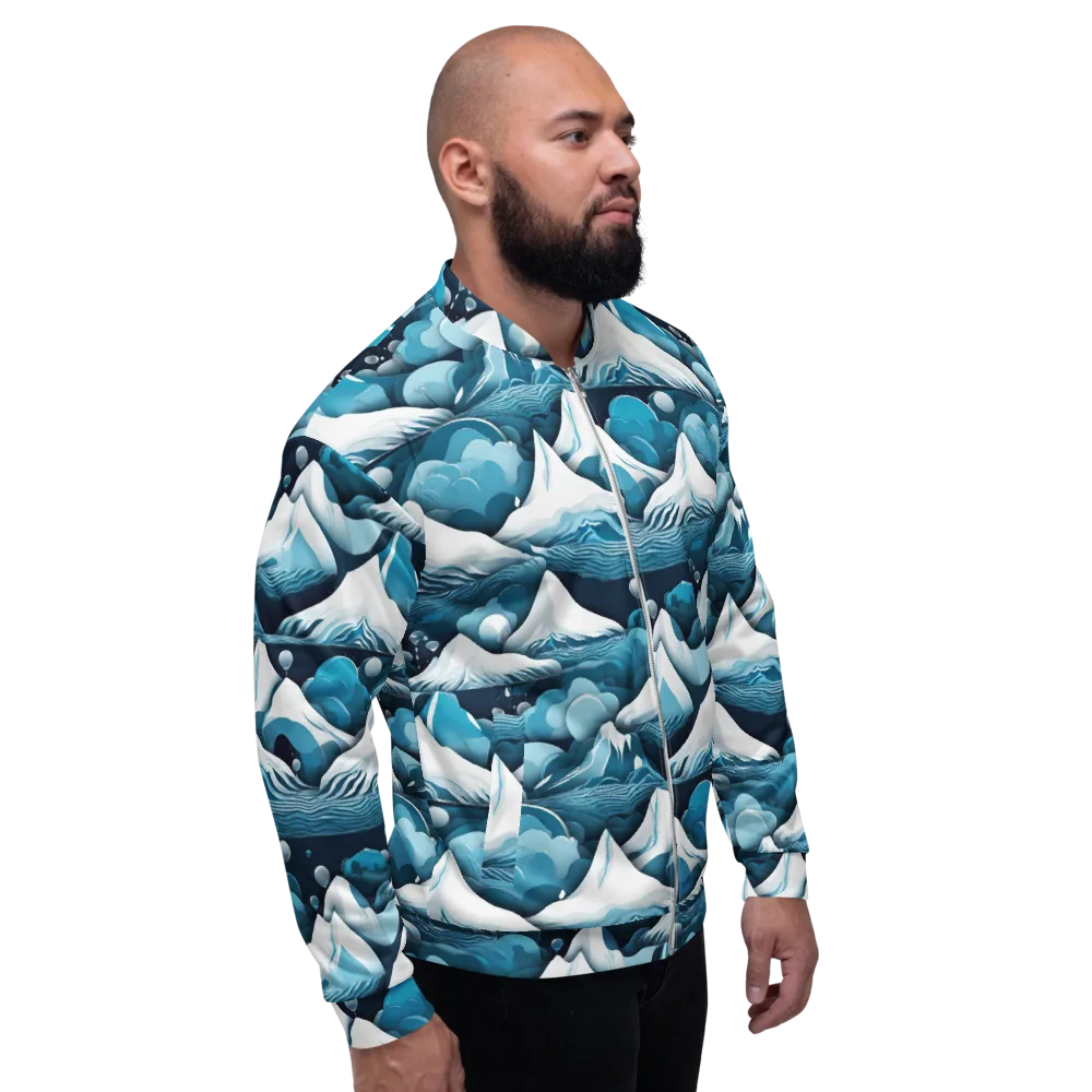 Azure Summit on Bomber Jacket — Right