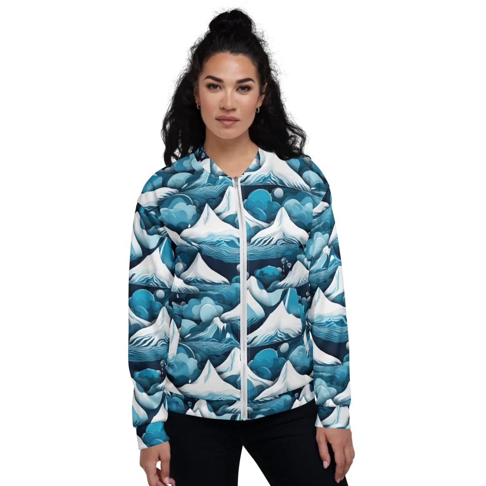 Azure Summit on Bomber Jacket — Front