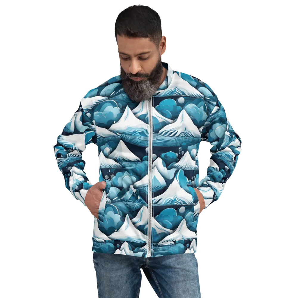 Azure Summit on Bomber Jacket — Front