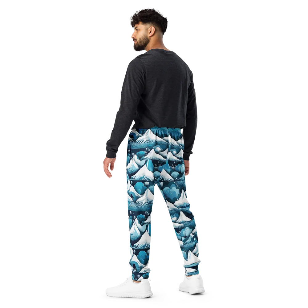 Azure Summit on Men's Joggers — Back