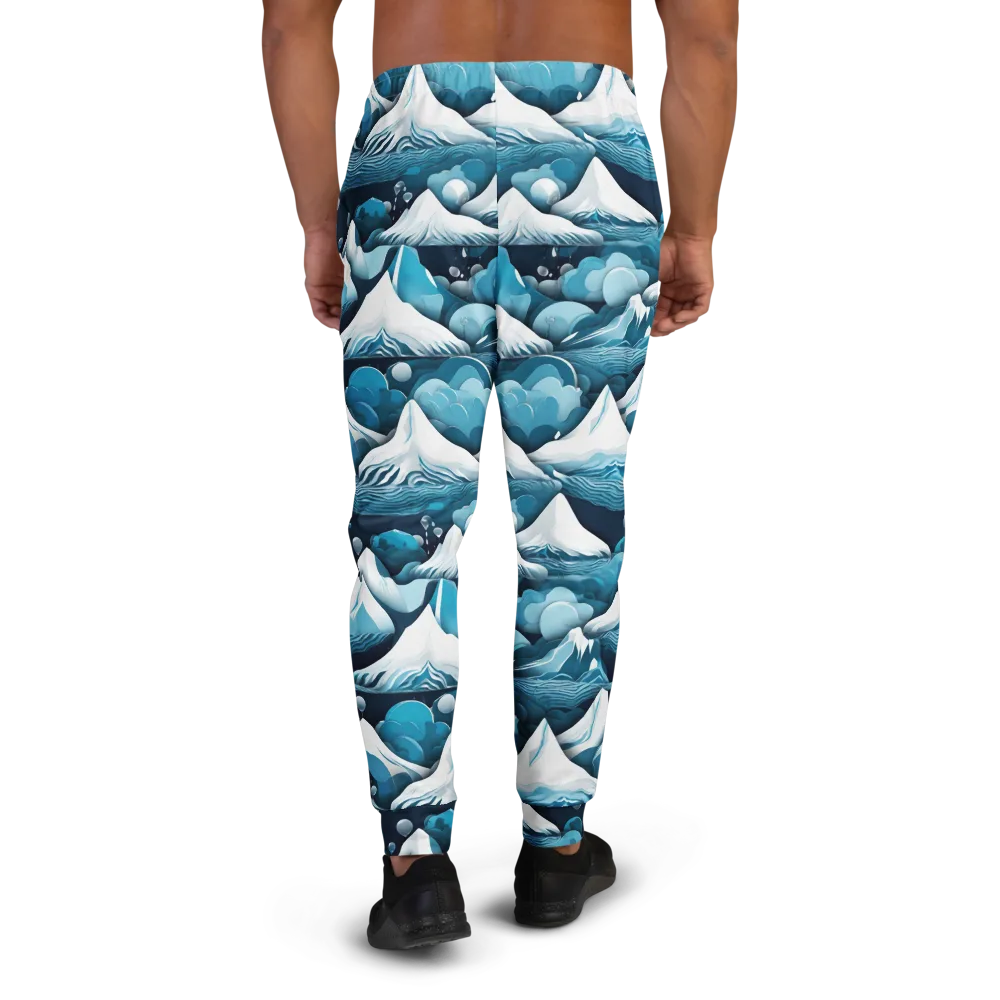 Azure Summit on Men's Joggers — Back