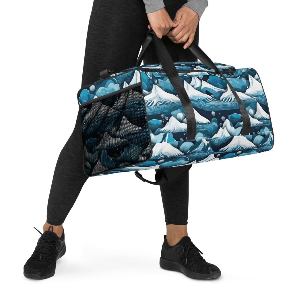 Azure Summit on Duffle Bag — Right Front