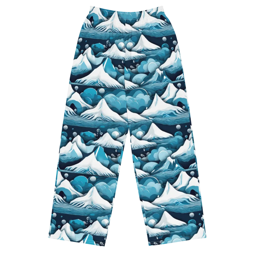 Azure Summit on Wide-Leg Pants — Front