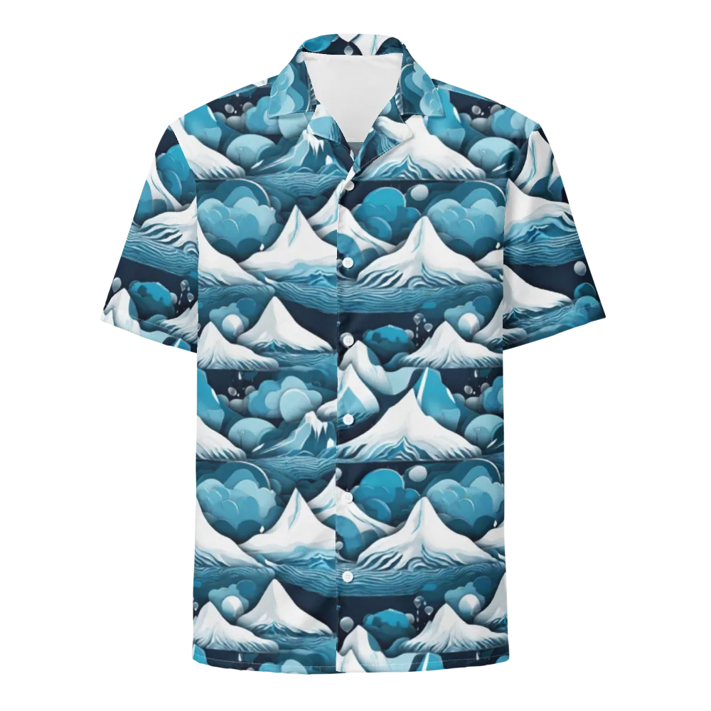 Azure Summit on Button Shirt — Front