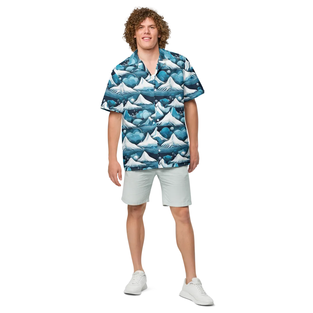Azure Summit on Button Shirt — Front