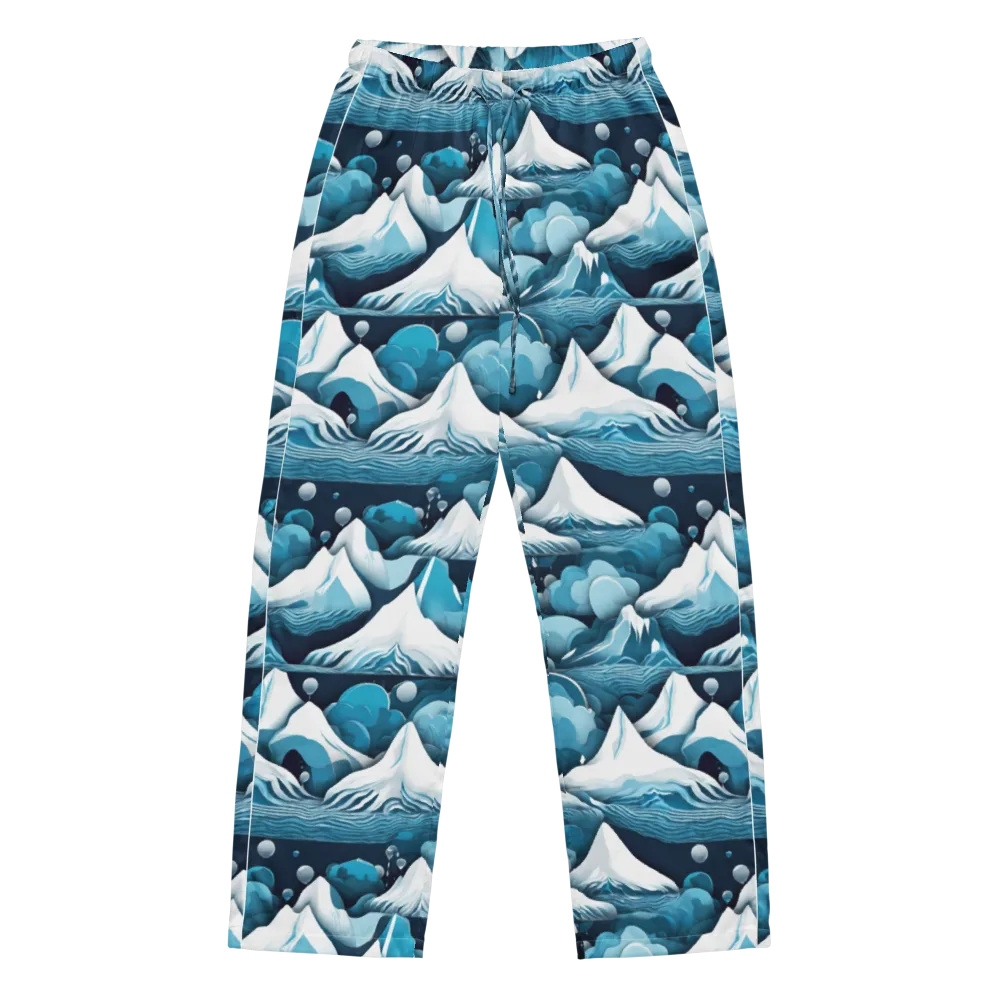 Azure Summit on Women's Pajama Pants — Front