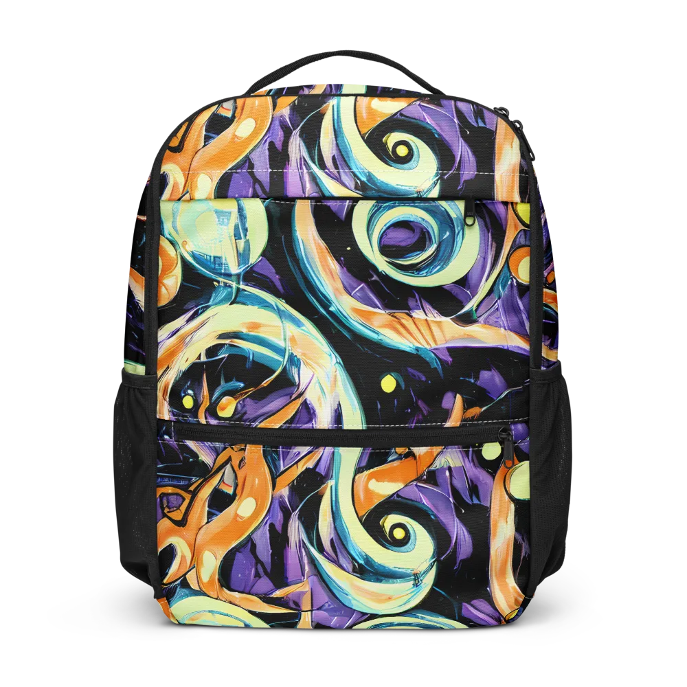 Dorothy's Whirl on Utility Backpack — Front