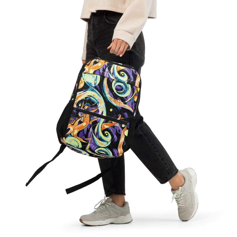 Dorothy's Whirl on Utility Backpack — Front