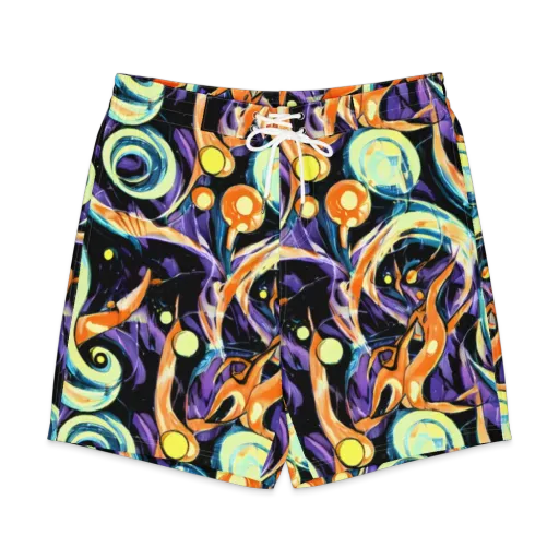 Dorothy's Whirl on a Men's Board Shorts