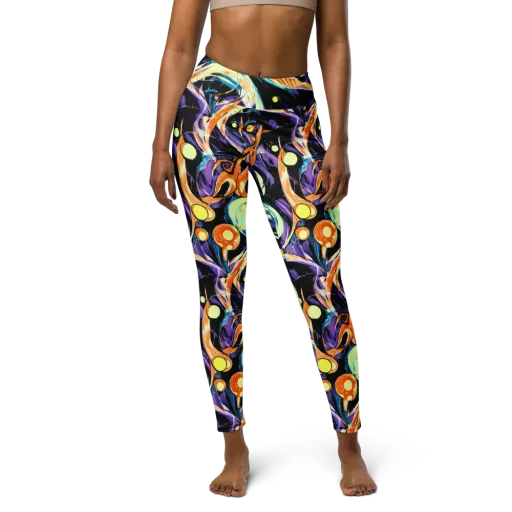 Dorothy's Whirl on a Yoga Leggings