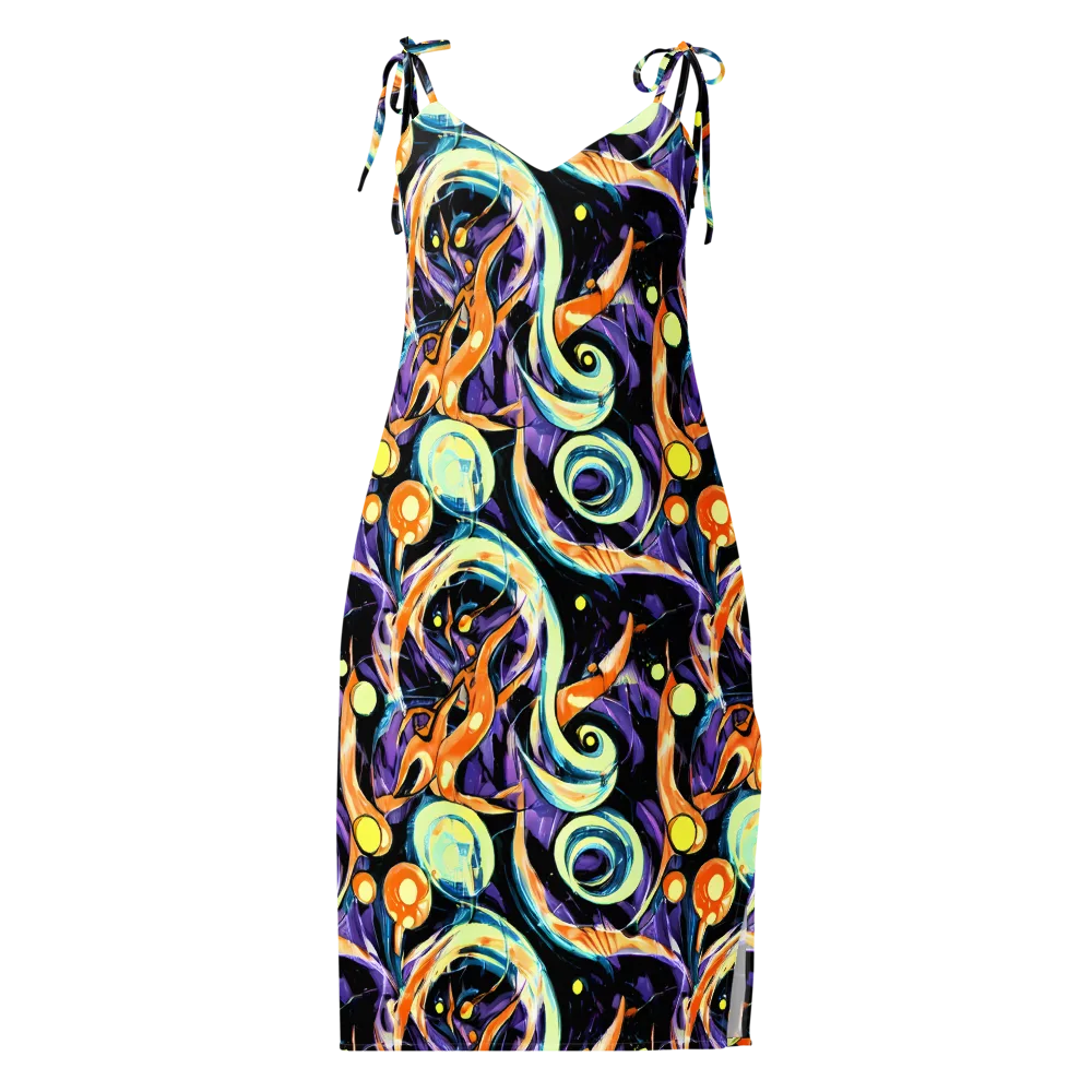 Dorothy's Whirl on Slip Dress — Front