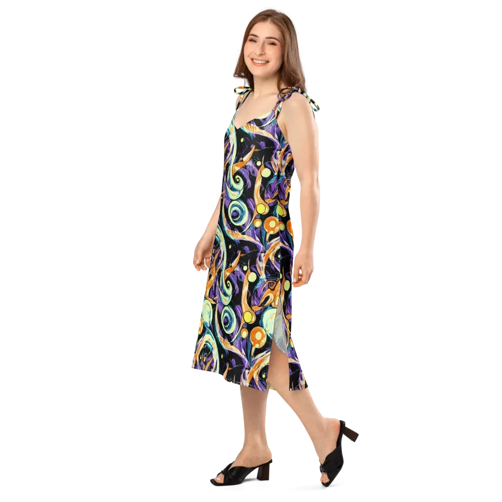 Dorothy's Whirl on Slip Dress — Left Front