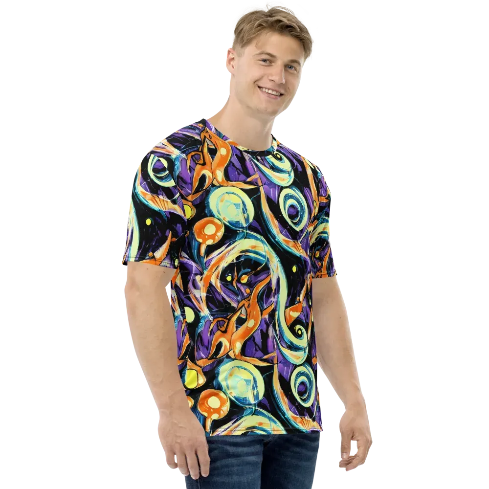 Dorothy's Whirl on Men's Crew Neck T-Shirt — Right