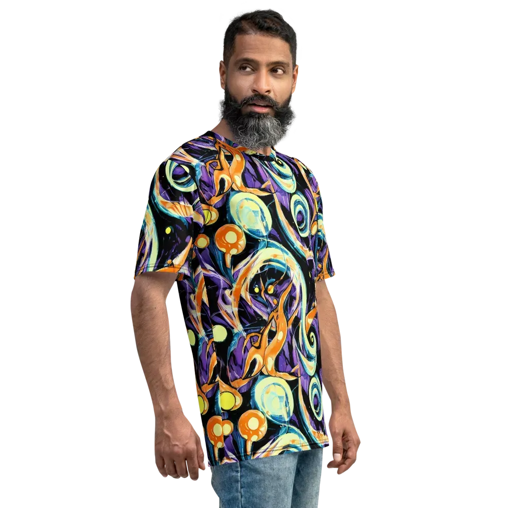 Dorothy's Whirl on Men's Crew Neck T-Shirt — Right