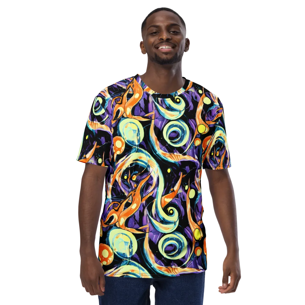 Dorothy's Whirl on Men's Crew Neck T-Shirt — Front