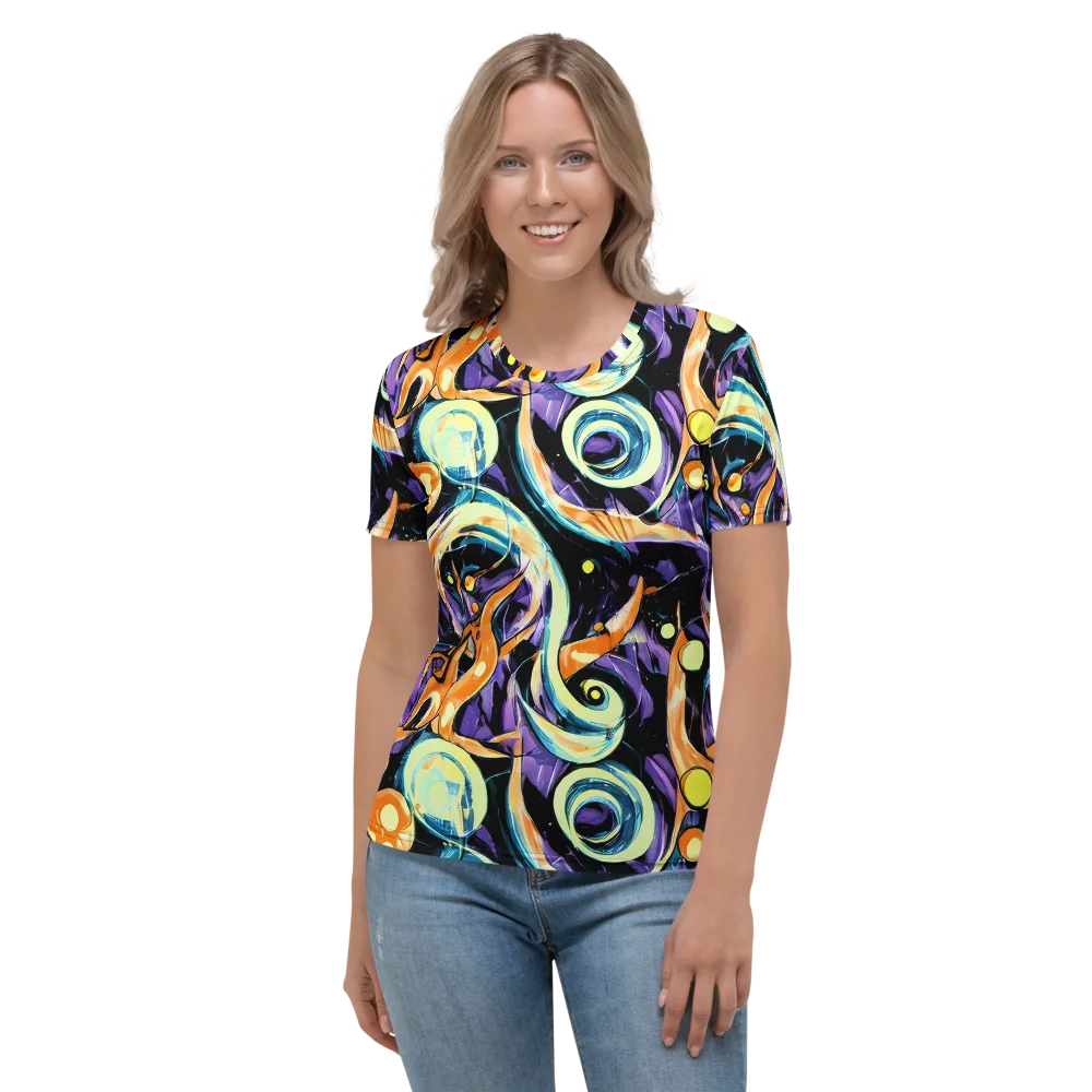 Dorothy's Whirl on Women's Crew Neck T-Shirt — Front