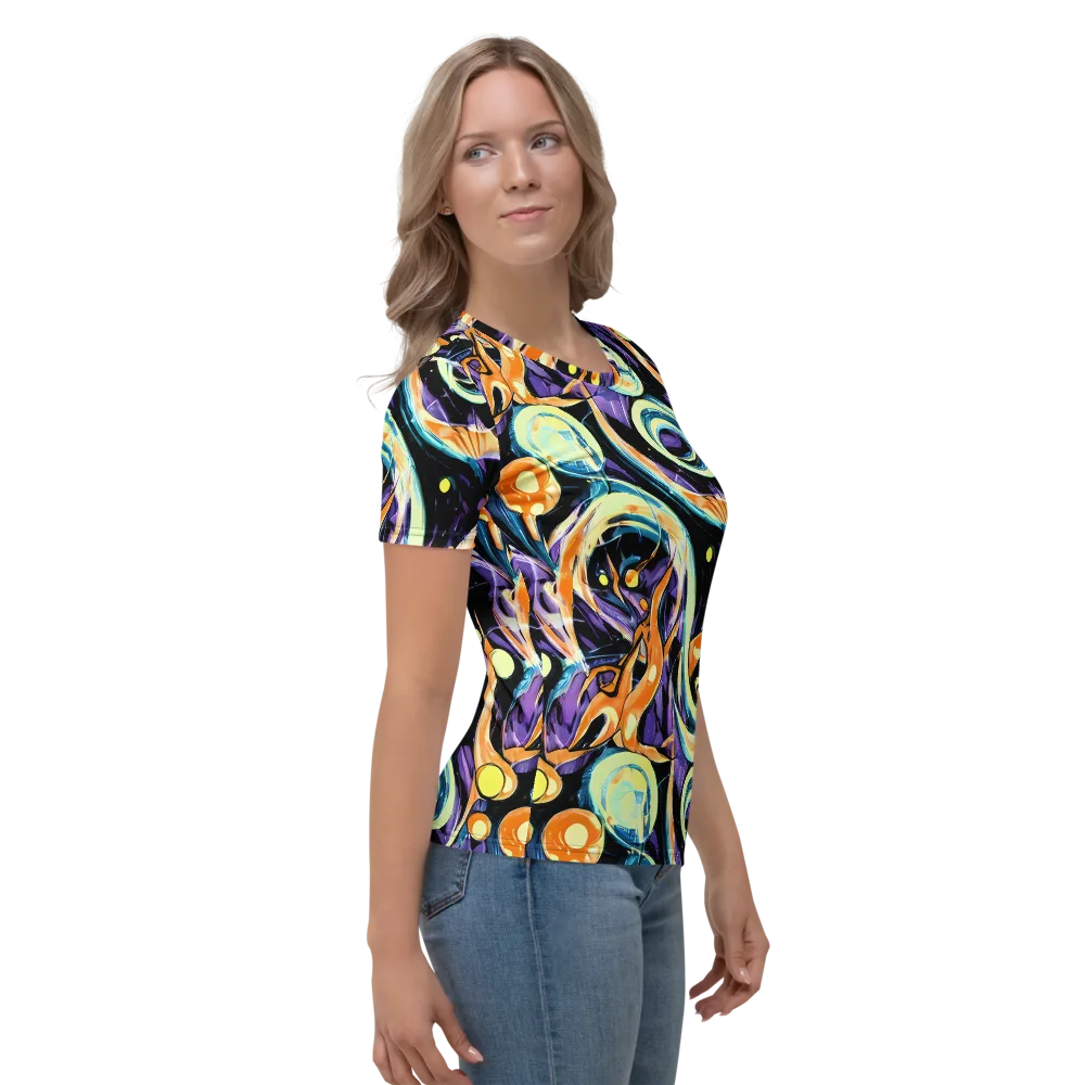Dorothy's Whirl on Women's Crew Neck T-Shirt — Right