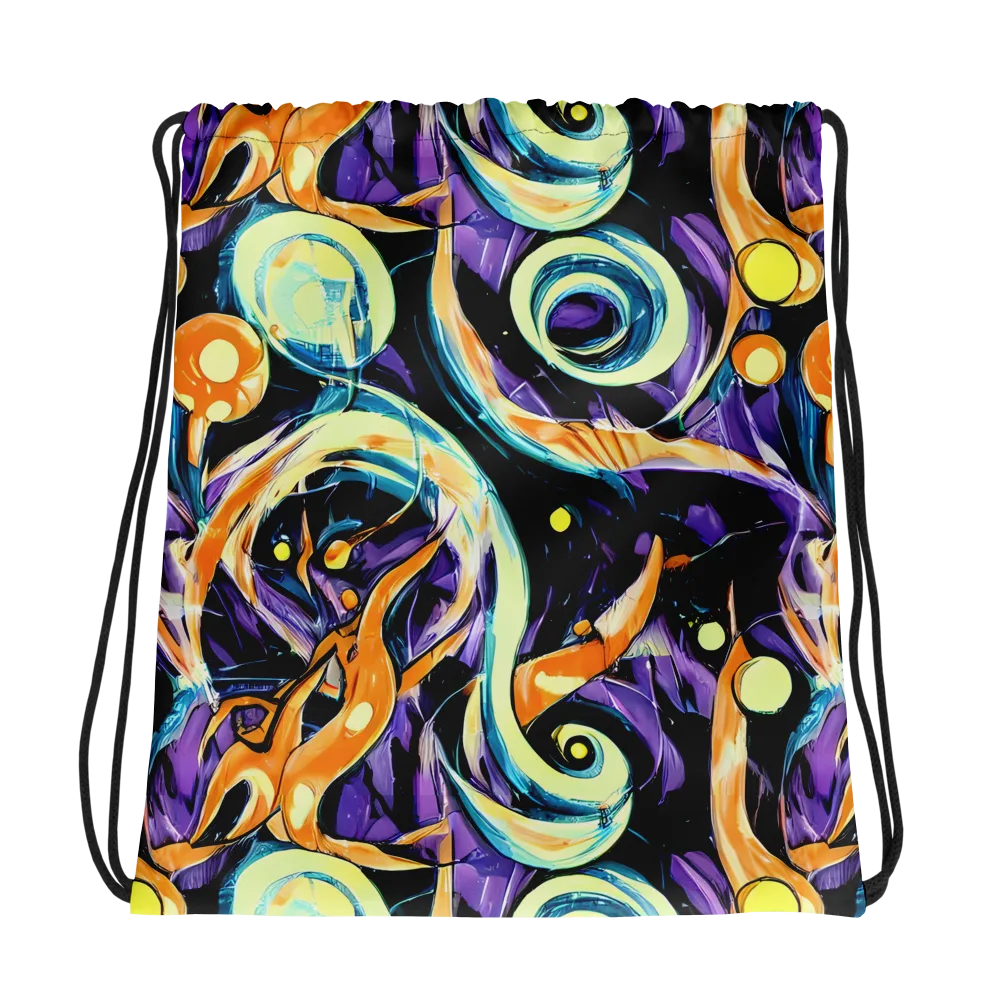 Dorothy's Whirl on Drawstring Bag — Photo
