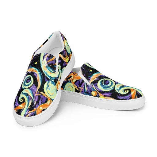 Dorothy's Whirl on a Women's Slip-On Canvas Shoes