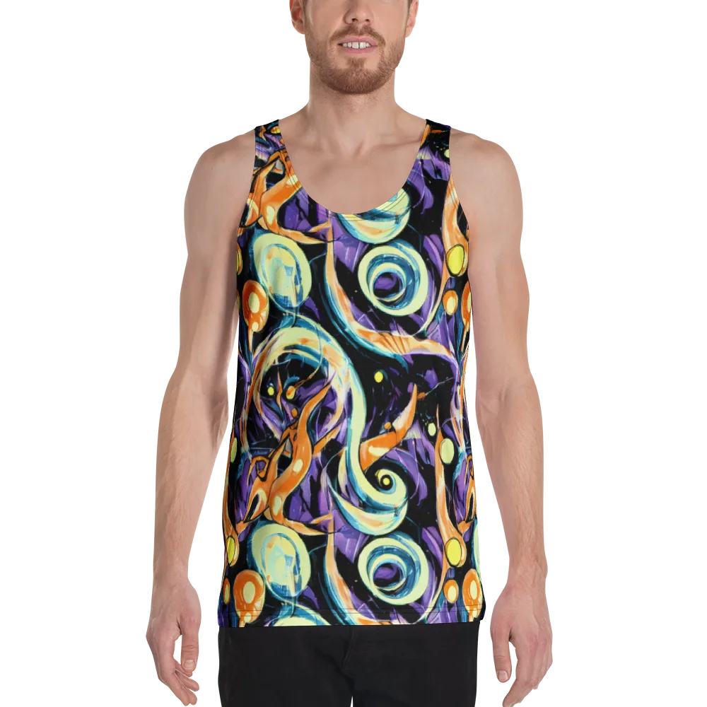 Dorothy's Whirl on Men's Tank Top — Front