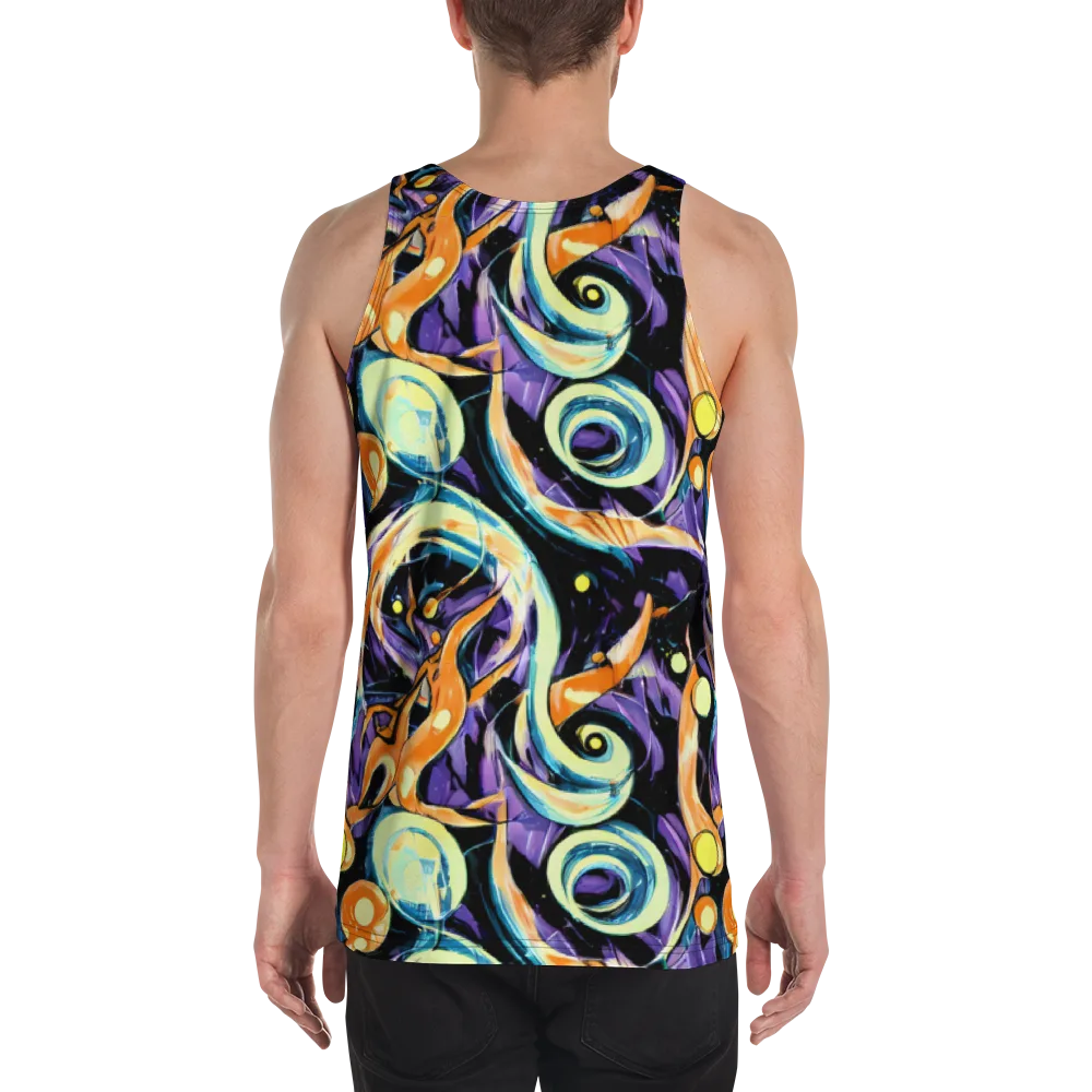 Dorothy's Whirl on Men's Tank Top — Back