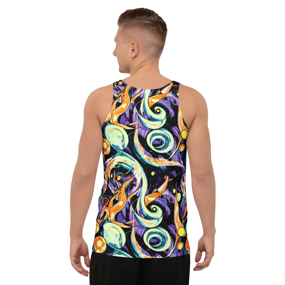 Dorothy's Whirl on Men's Tank Top — Back