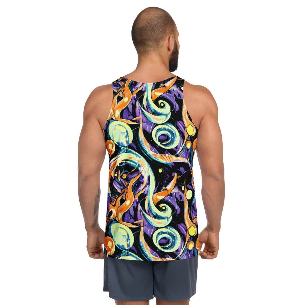 Dorothy's Whirl on Men's Tank Top — Back