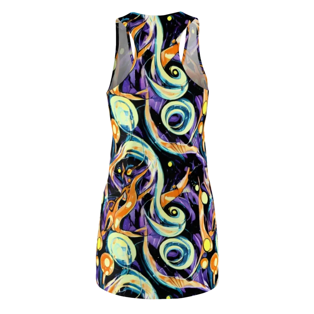 Dorothy's Whirl on Racerback Dress — Back