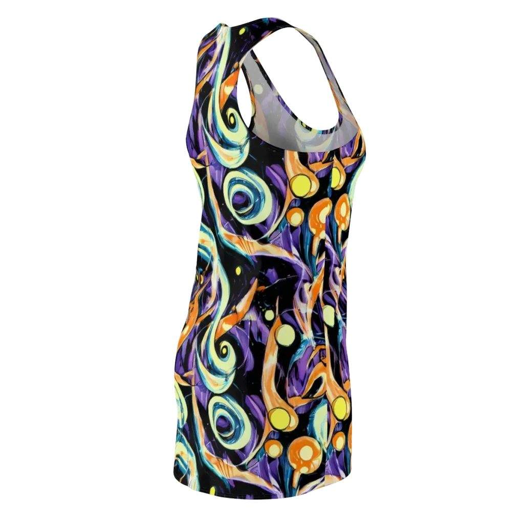 Dorothy's Whirl on Racerback Dress — Back Side