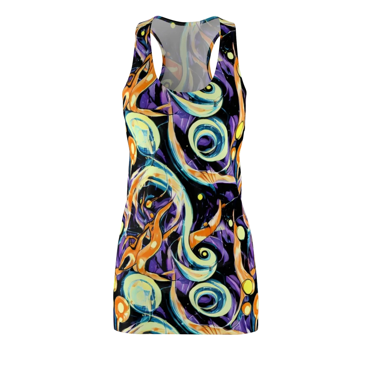 Dorothy's Whirl on Racerback Dress — Front