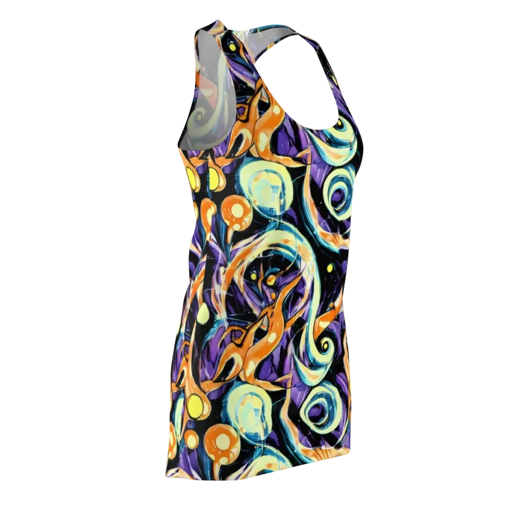 Dorothy's Whirl on Racerback Dress — Front Side