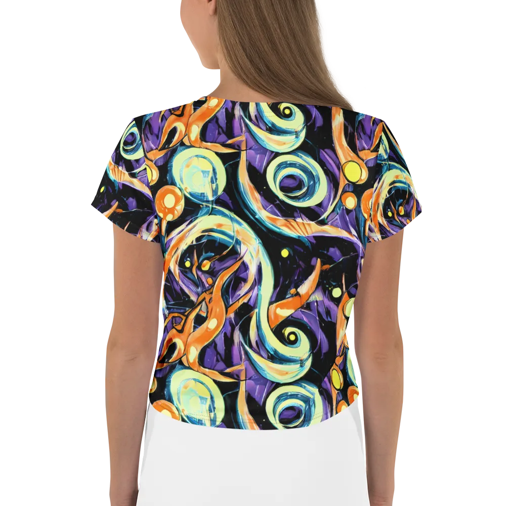 Dorothy's Whirl on Crop Tee — Back