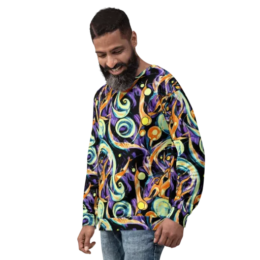 Dorothy's Whirl on a Sweatshirt
