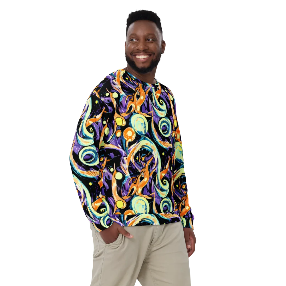 Dorothy's Whirl on Sweatshirt — Front