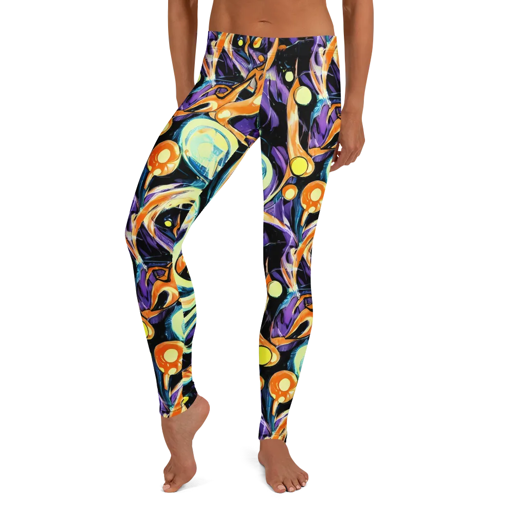 Dorothy's Whirl on Leggings — Front