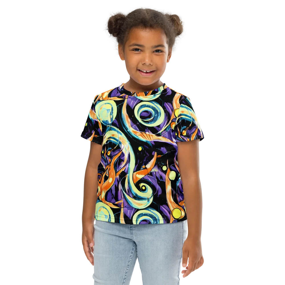 Dorothy's Whirl on Kids Crew Neck T-Shirt — Front