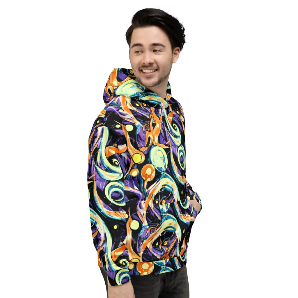 Dorothy's Whirl on Hoodie — Right