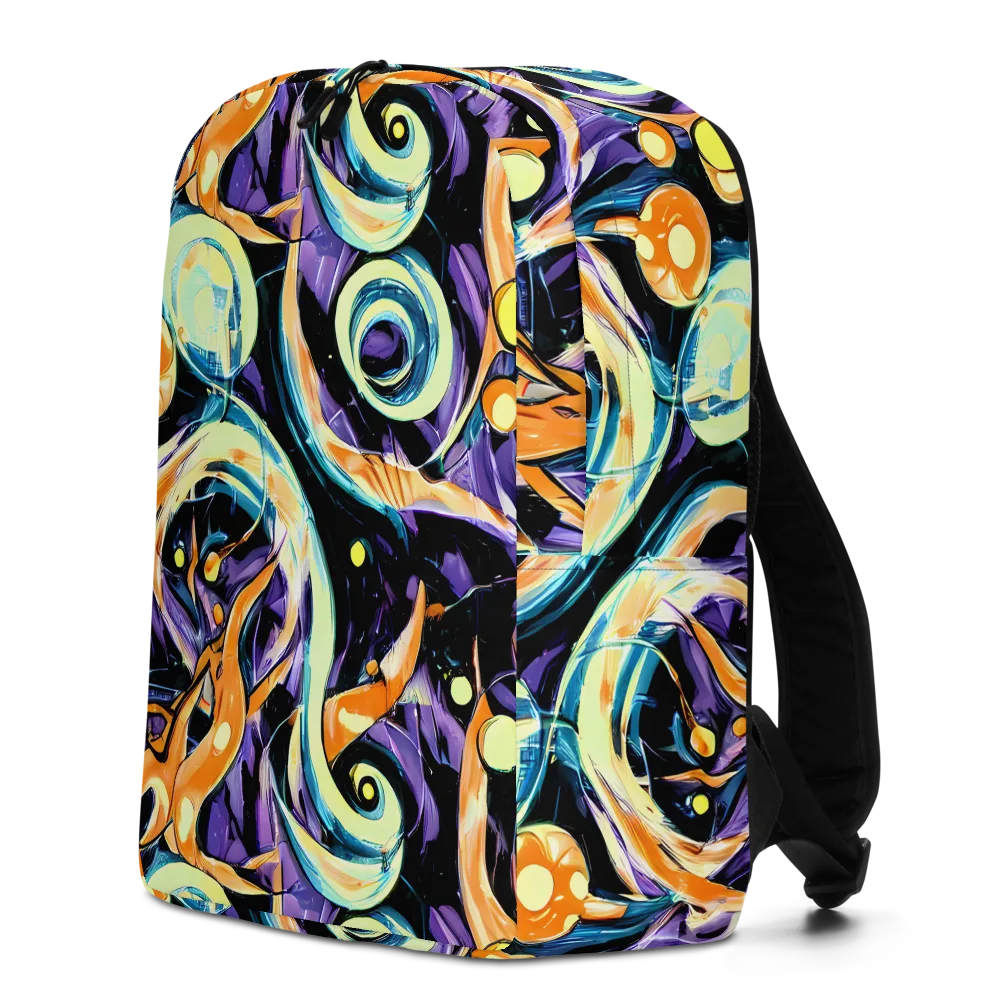 Dorothy's Whirl on Minimalist Backpack — Left