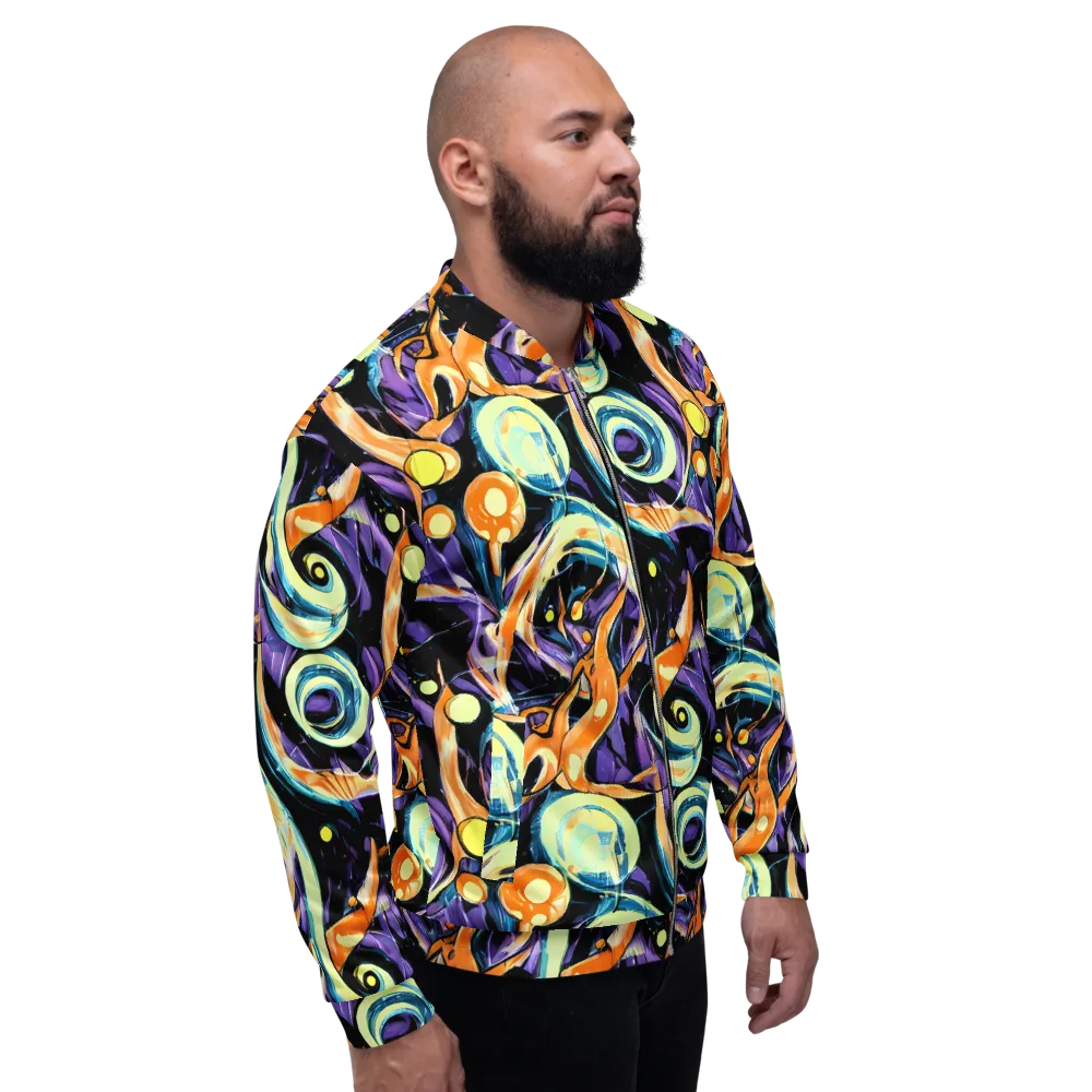 Dorothy's Whirl on Bomber Jacket — Right
