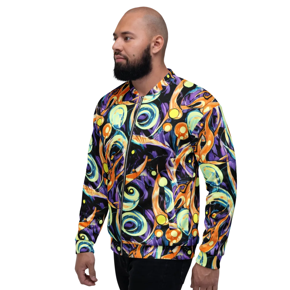 Dorothy's Whirl on Bomber Jacket — Left