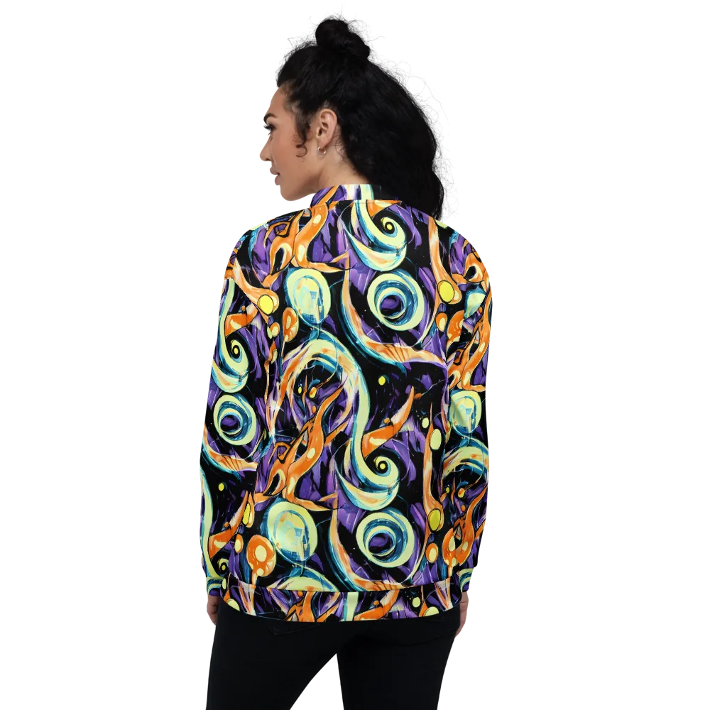 Dorothy's Whirl on Bomber Jacket — Back